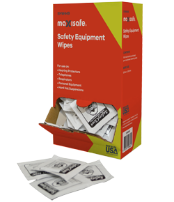 Anti-Fog Lens Cleaning Satchets - MAXISAFE ELT464 Box of 100