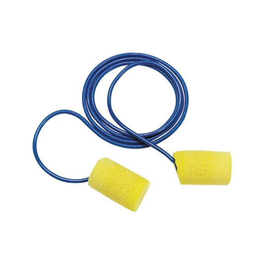 3M Classic Earplugs 21db CL3 Corded Box of 200 - 311-1101