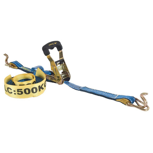 Ratchet Strap Beaver 25mm Multi-Purpose Ratchet Tie Down Assembly 500kg 5m