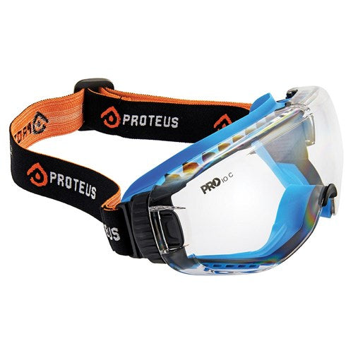 Pro Safety PROTEUS G1 Safety Goggles Clear Lens 3800