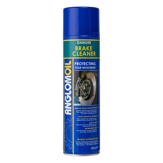 ANGLOMOIL BRAKE CLEANER - 400G AE0RSOL BOTTLE
