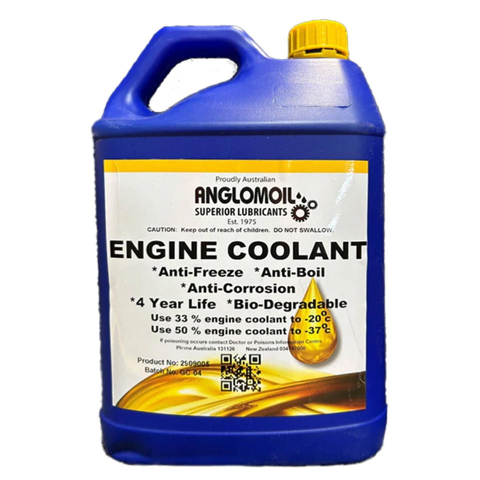 ANGLOMOIL - COOLANT Engine Concentrate - 5L BOTTLE