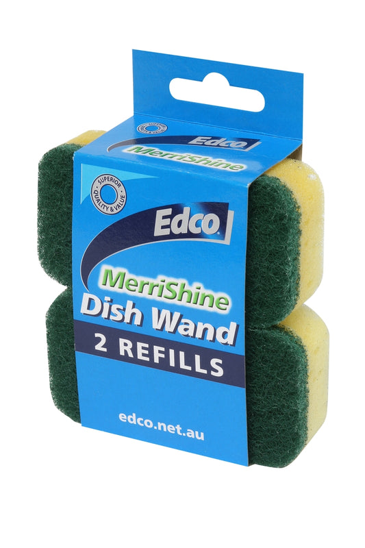 Edco Merrishine Dish Wand Refill Pack Of 2