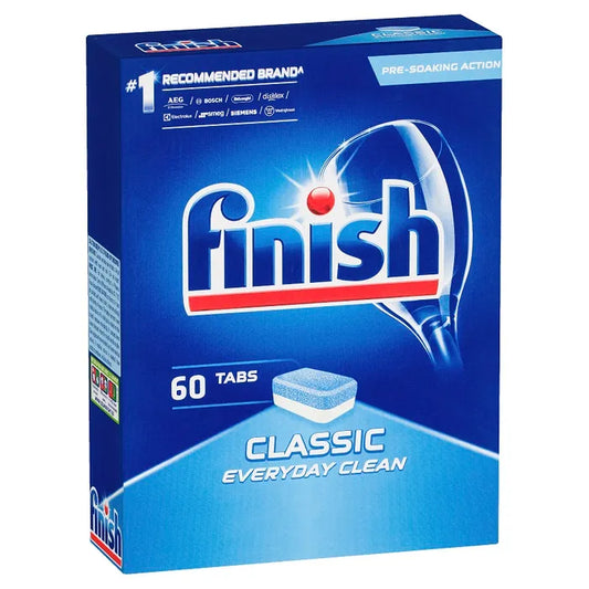 Finish Classic Dishwasher Tablets - 60 Tabs