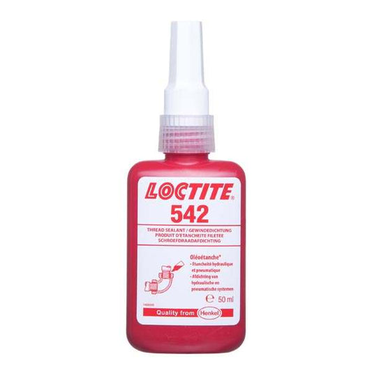 Loctite 542 Fast Cure Hydraulic Thread Sealant 50ml