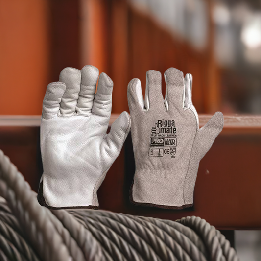 PROCHOICE RiggaMate Rigger Leather Cow Grain Safety Gloves