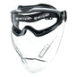 SCOPE SPARTAN WITH CLEAR VISOR/GREY FRAME TITANIUM AF/AS CLEAR LENS