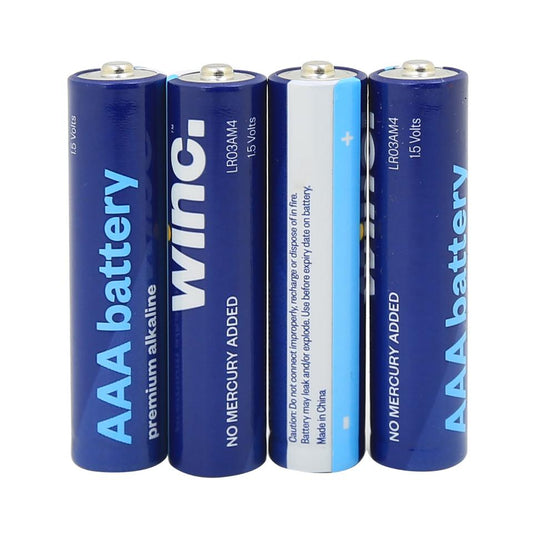 WINC AAA Premium Alkaline Battery Box of 24