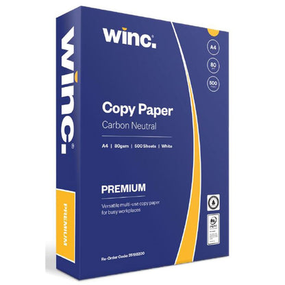 Copy Paper A4 80gsm WINC Carbon Neutral White