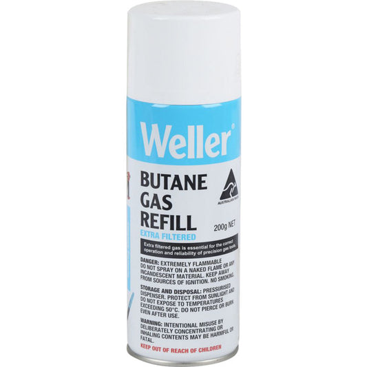 Weller 200g Butane Gas Refill Extra Filtered BR200