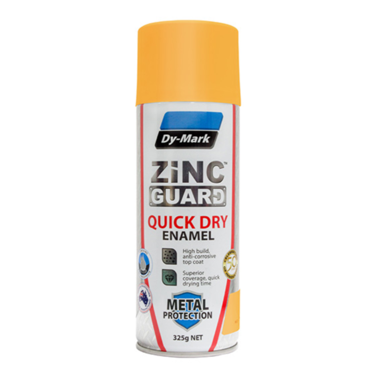 Dy-Mark Zinc Guard Quick Dry Golden Yellow Y14 Gloss Enamel 325g