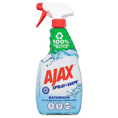 Ajax Spray N Wipe Ocean Fresh Antibacterial Trigger 500ml