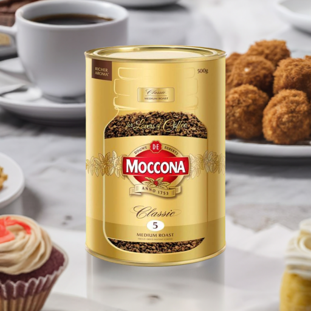 Moccona Classic Medium Roast Instant Coffee 500g Tin