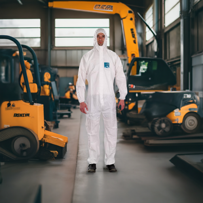 Ansell AlphaTec M1800 Disposable Coverall White