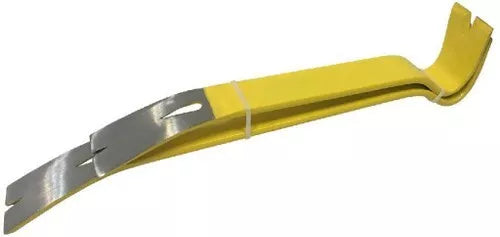 WORKFORCE 2 PIECE FLAT WRECKING BAR SET YELLOW 300 and 375mm