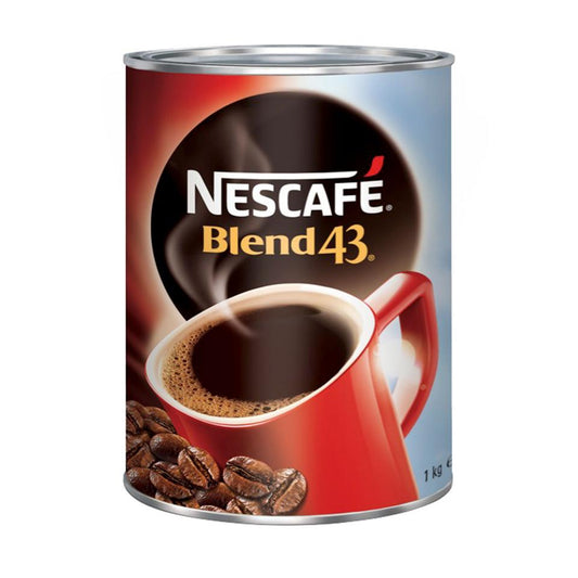 Nescafe Blend 43 Instant Coffee 1kg Tin