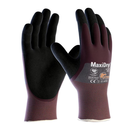 ATG MaxiDry® 56-425 Safety Gloves -Pack of 12