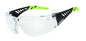 Scope Biosphere Safety Glasses Black/Lime Frame - Anti Fog Anti Scratch - Box of 10