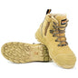 Bison XT Zip Side Lace Up Safety Boot Wheat XTLZWHE