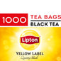 Lipton Yellow Label Quality Black Tagged Tea Bags Carton 1000